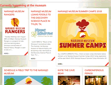 Tablet Screenshot of naranjomuseum.org